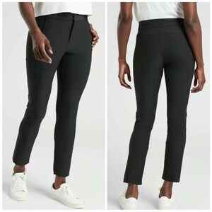 Athleta Steller Trouser Zipper Leg Ankle Pants Size 4
